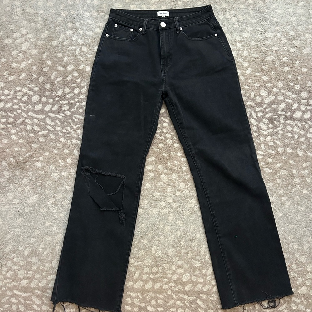 Revolve Superdown Black Jeans - image 1